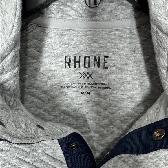 Rhone Weekender Pullover NWT Gray - Picture 5 of 8